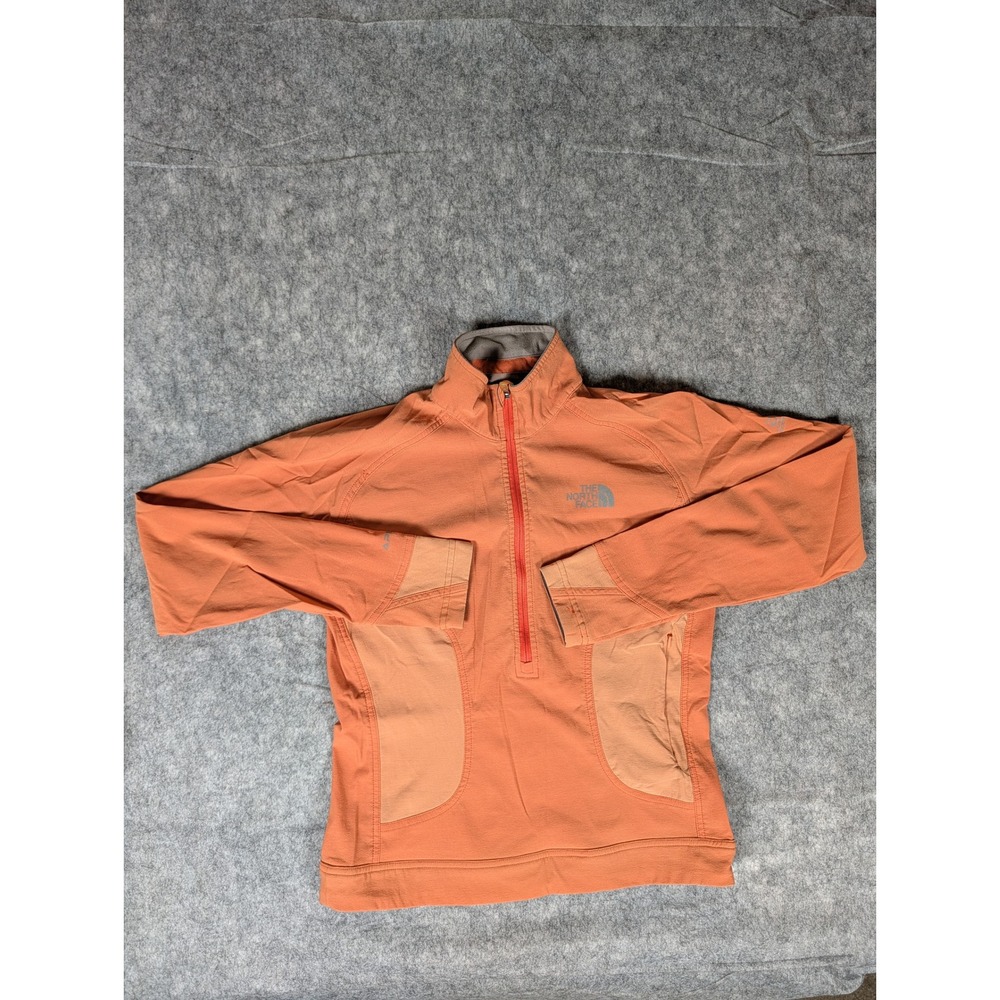 The North Face Flight Series Orange Quarter Zip Pullover Top Women S Athletic